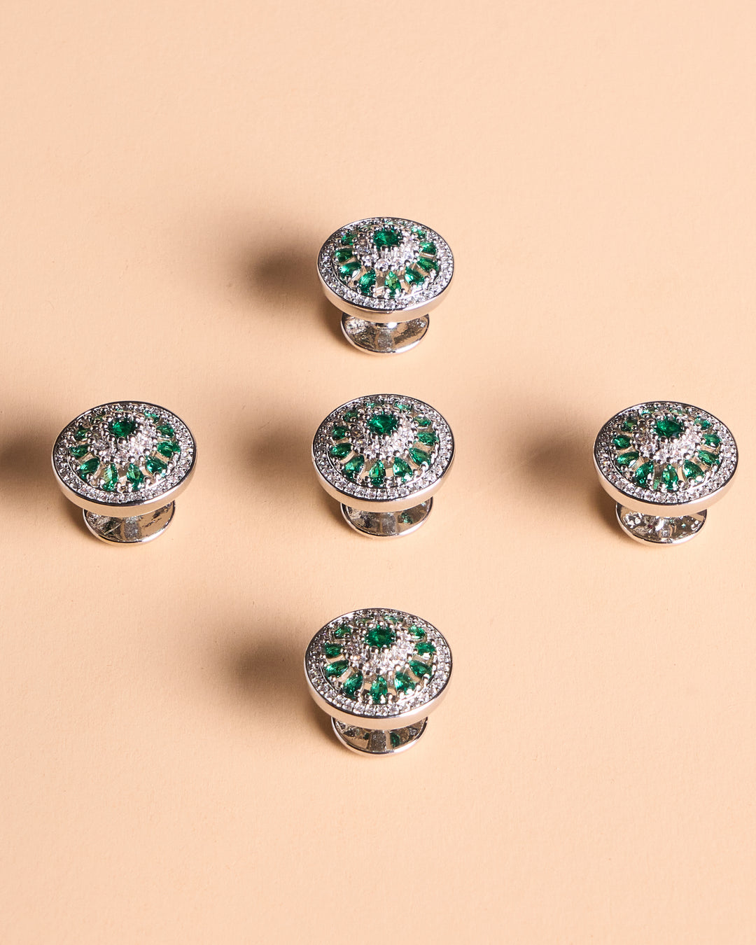 Butang zircon Adiwangsa - Green - SampinExclusiveMy