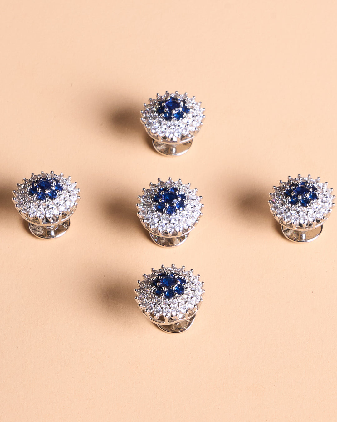 Butang zircon Jebat - Blue - SampinExclusiveMy