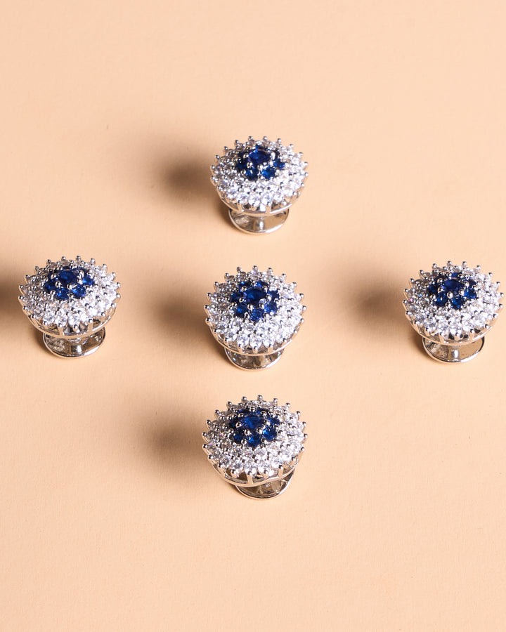 Butang zircon Jebat - Blue - SampinExclusiveMy