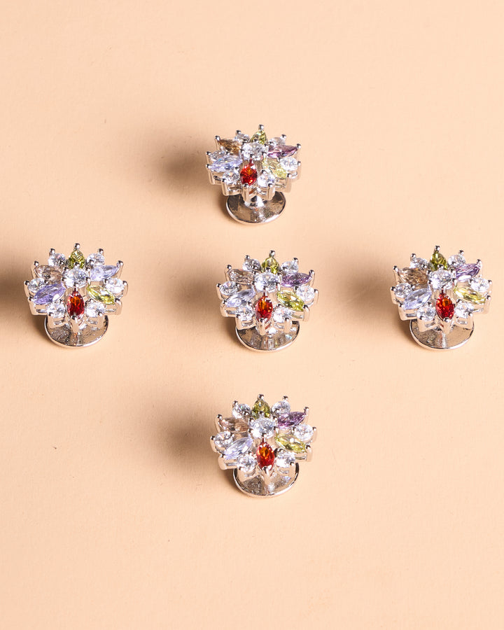 Butang zircon Sakti - Mix Color - SampinExclusiveMy