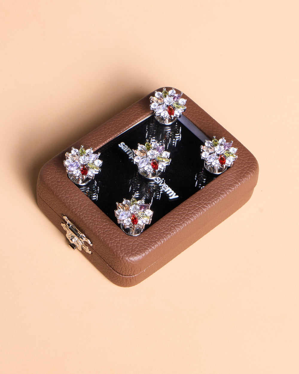 Butang zircon Sakti - Mix Color - SampinExclusiveMy