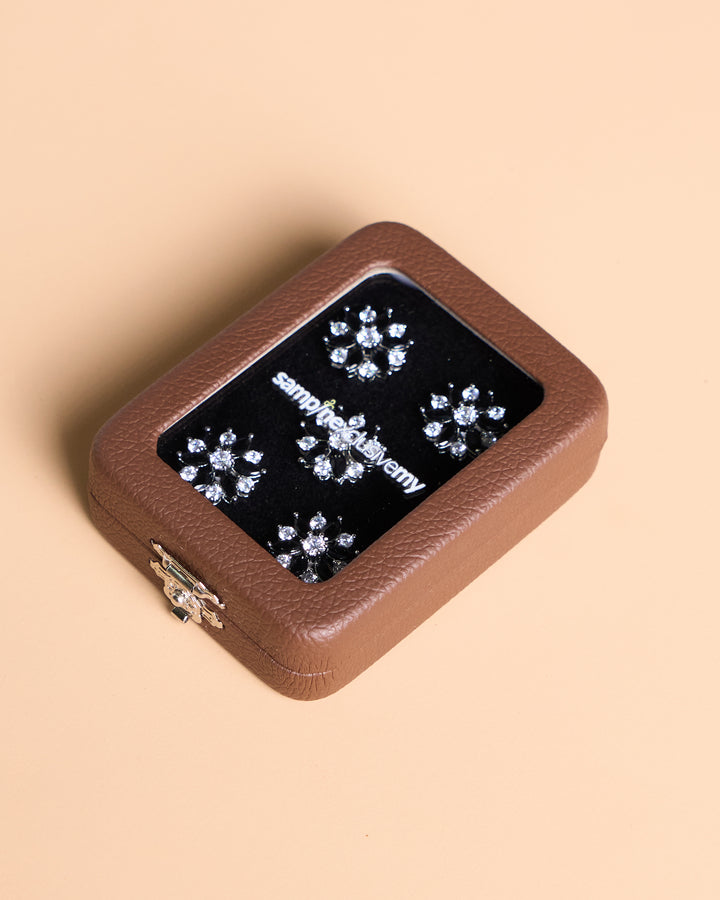 Butang zircon Sakti- Black - SampinExclusiveMy