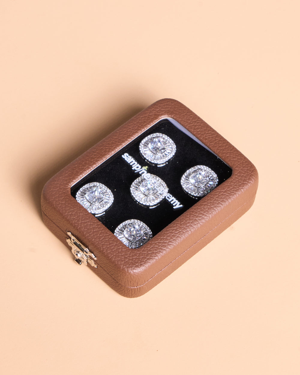 Butang zircon Tuah - White - SampinExclusiveMy