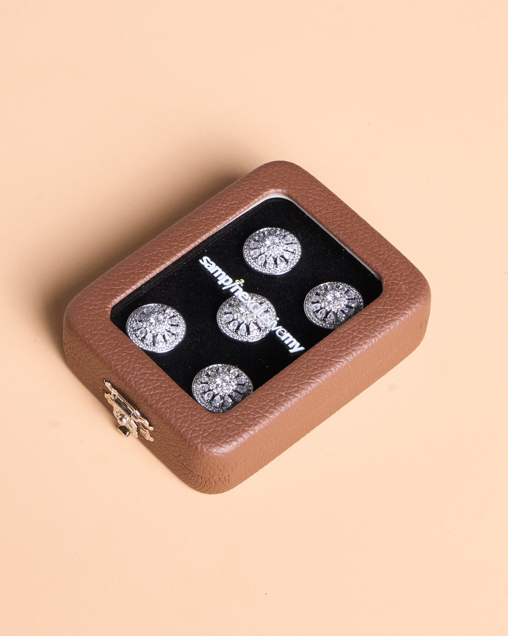Butang zircon Adiwangsa - White - SampinExclusiveMy