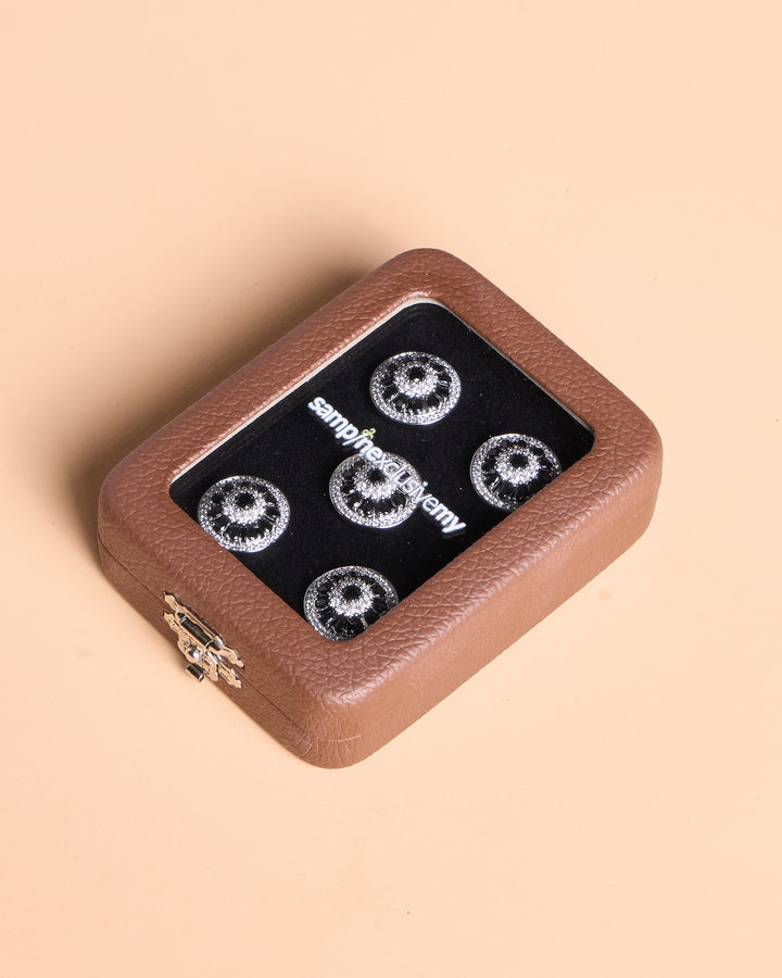 Butang zircon Adiwangsa - Black - SampinExclusiveMy