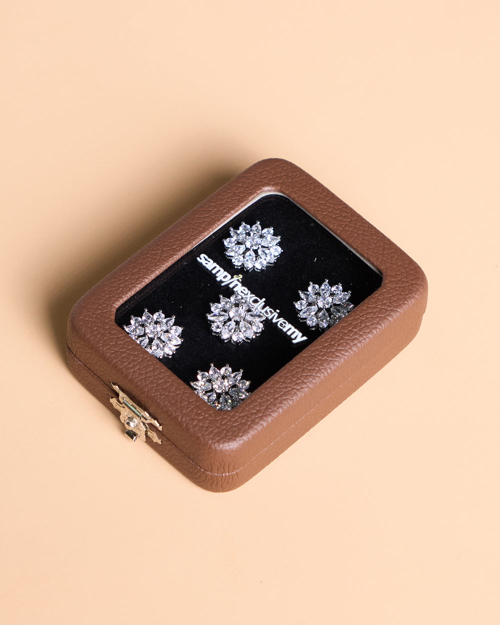 Butang zircon Sakti- White - SampinExclusiveMy