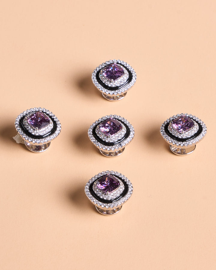 Butang zircon Kencana - Purple - SampinExclusiveMy
