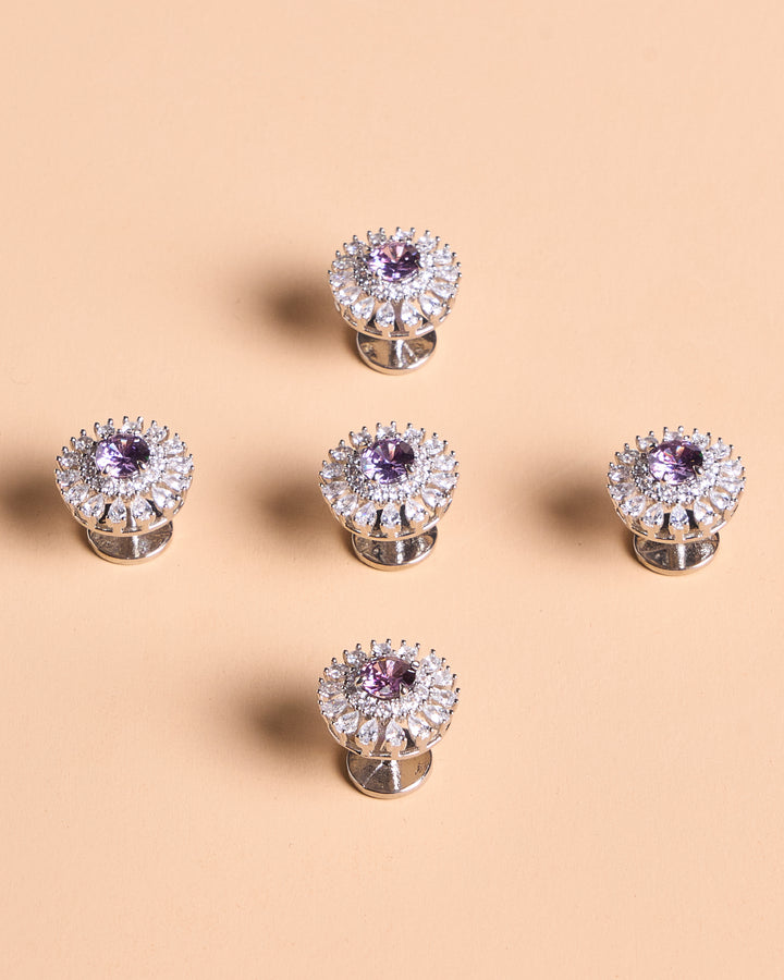 Butang zircon Arjuna - Purple - SampinExclusiveMy
