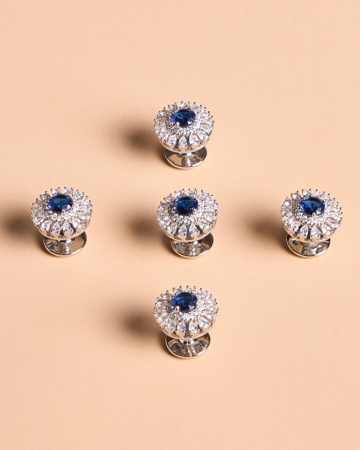 Butang zircon Arjuna - Blue - SampinExclusiveMy