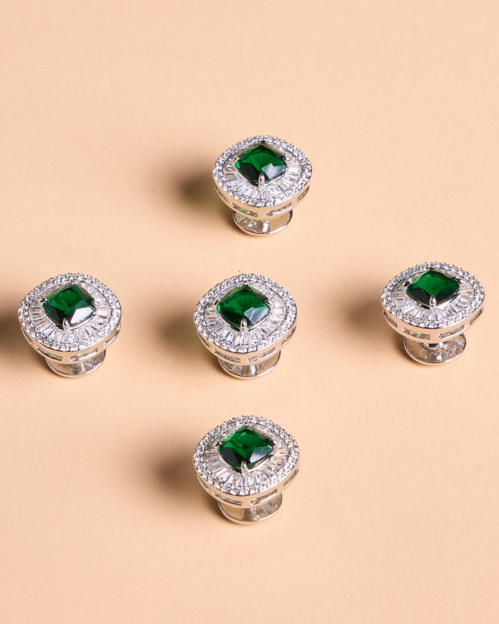 Butang zircon Tuah - Green - SampinExclusiveMy