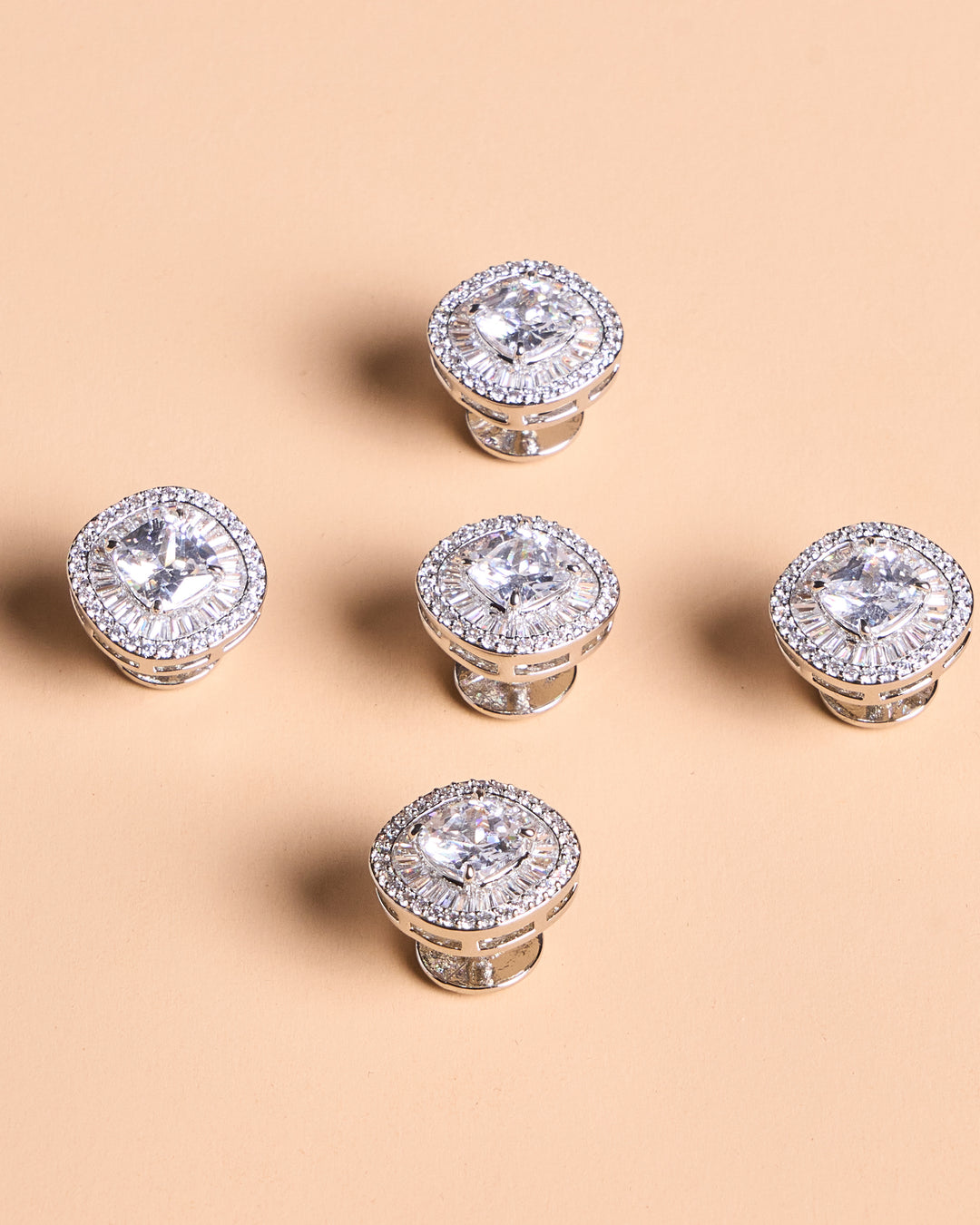 Butang zircon Tuah - White - SampinExclusiveMy