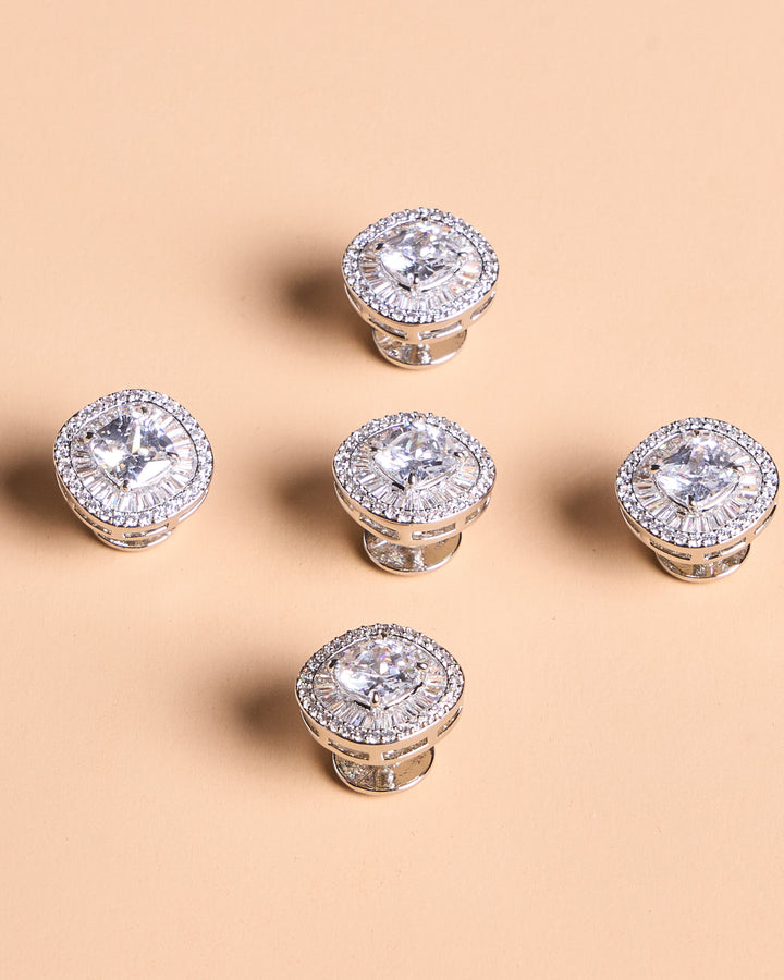 Butang zircon Tuah - White - SampinExclusiveMy