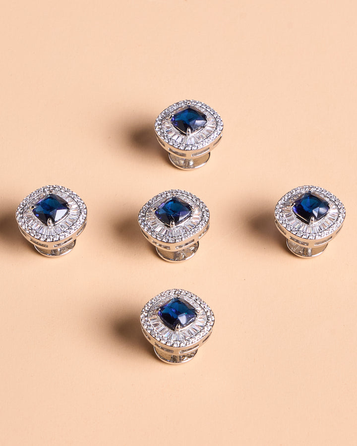 Butang zircon Tuah - Blue - SampinExclusiveMy