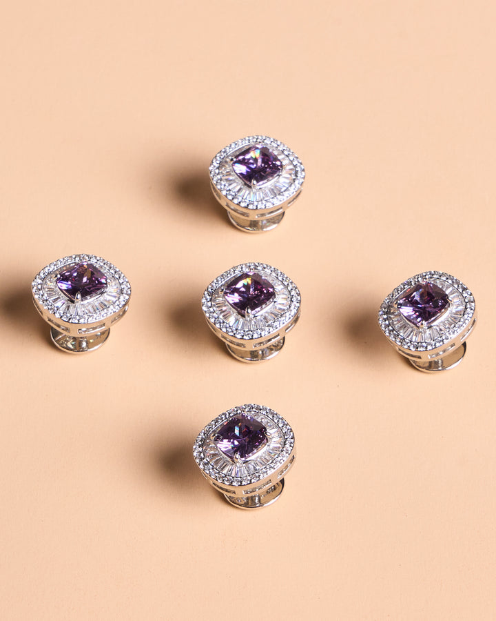 Butang zircon Tuah - Purple - SampinExclusiveMy