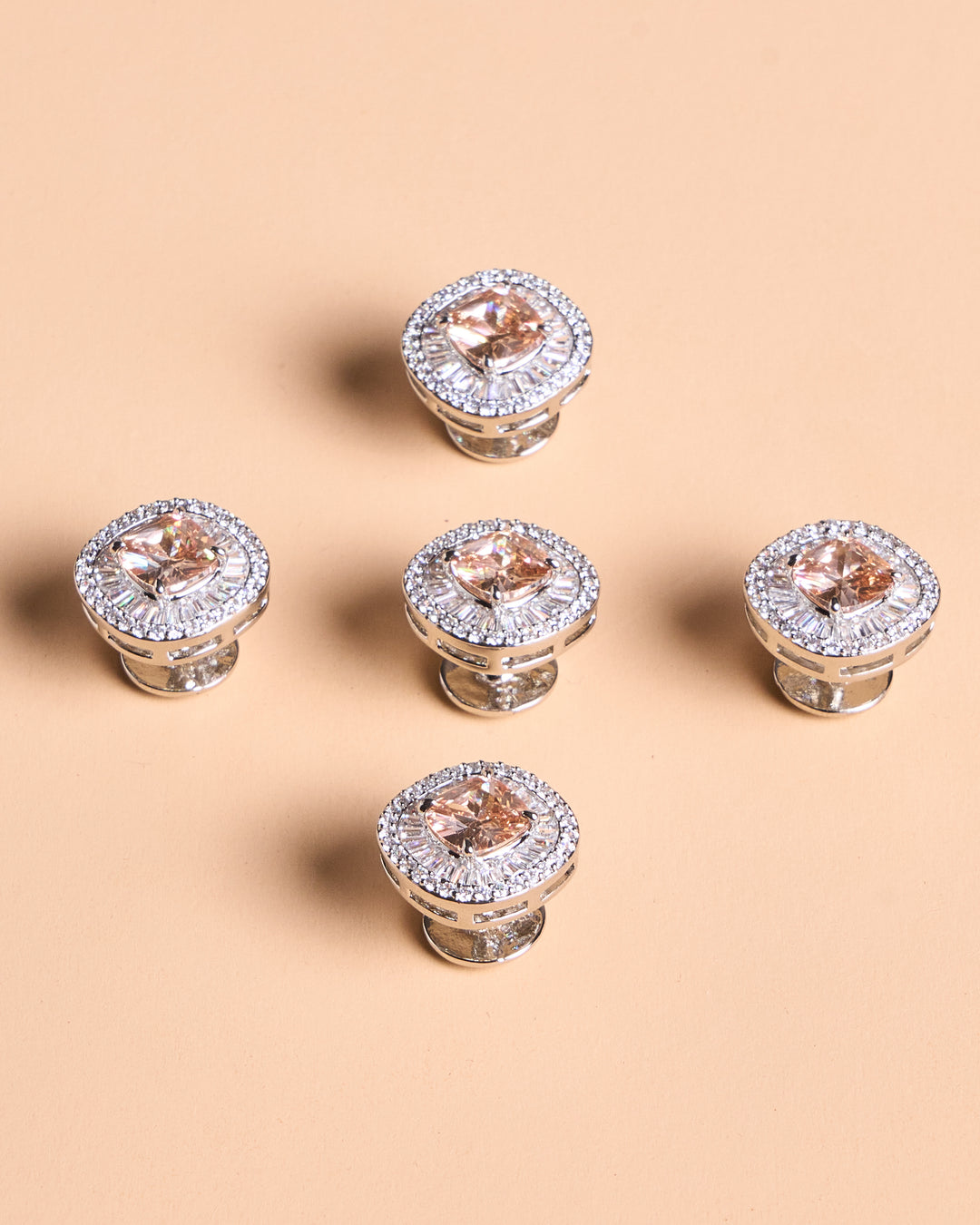 Butang zircon Tuah - Champagne - SampinExclusiveMy
