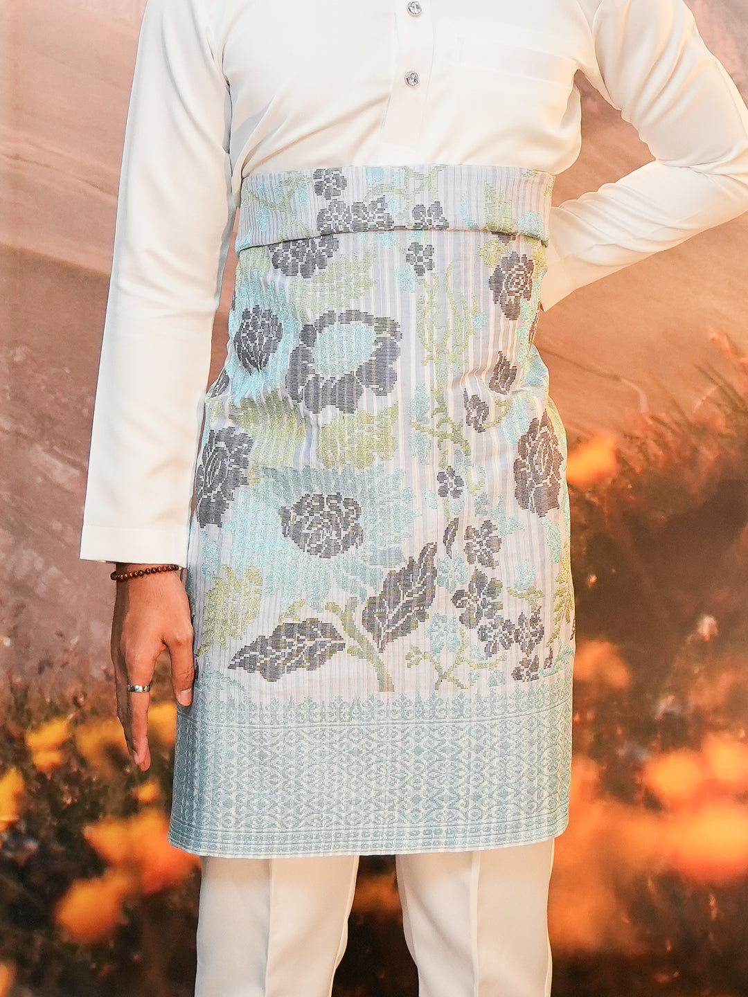 Sampin Davinci 344 - Blue Silver & Mix colour (2.5m)