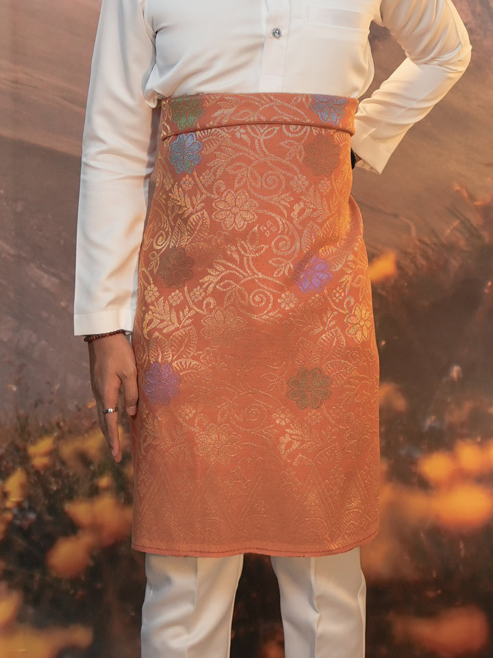 Sampin Eleanor 830 - Rust Orange Gold & Mix Colour