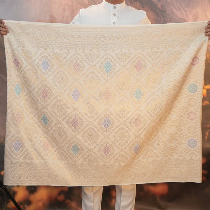 Sampin Eleanor 850 - Offwhite Silver & Mix Colour