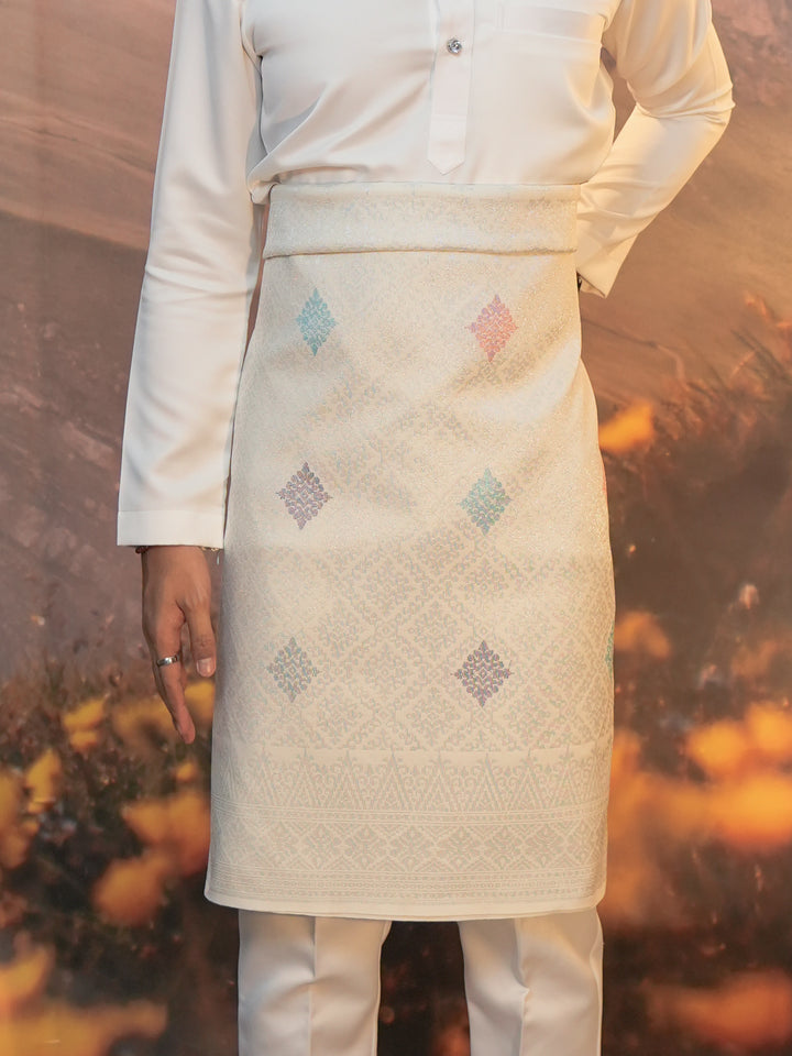 Sampin Eleanor 862 - Offwhite Silver & Mix Colour