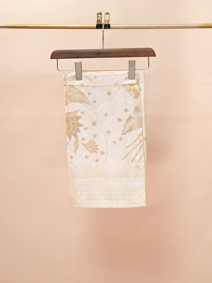 Bunga Seri Instant Sampin Kid - Offwhite & Gold