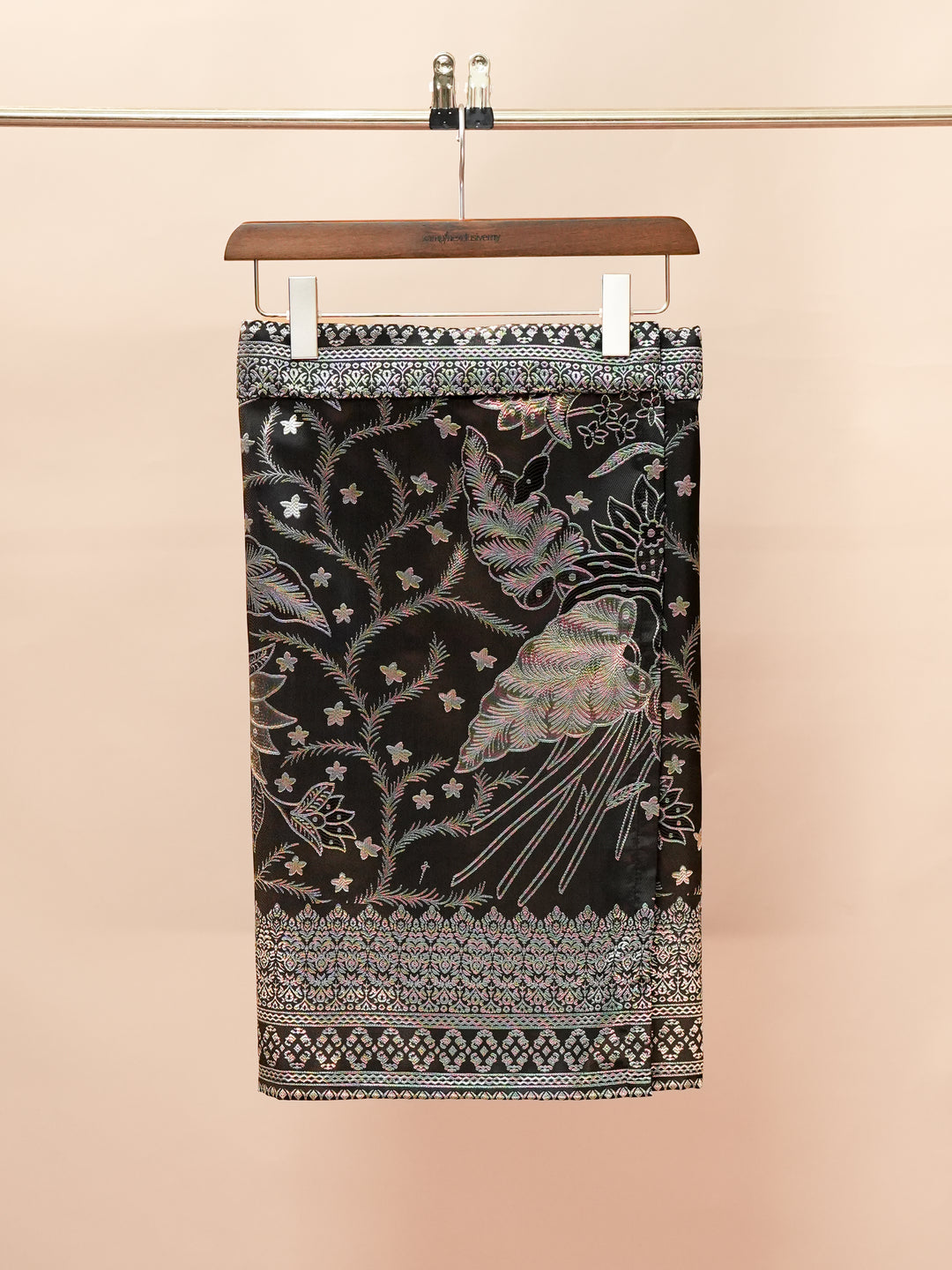 Bunga Seri Instant Sampin Adult - Black & Silver