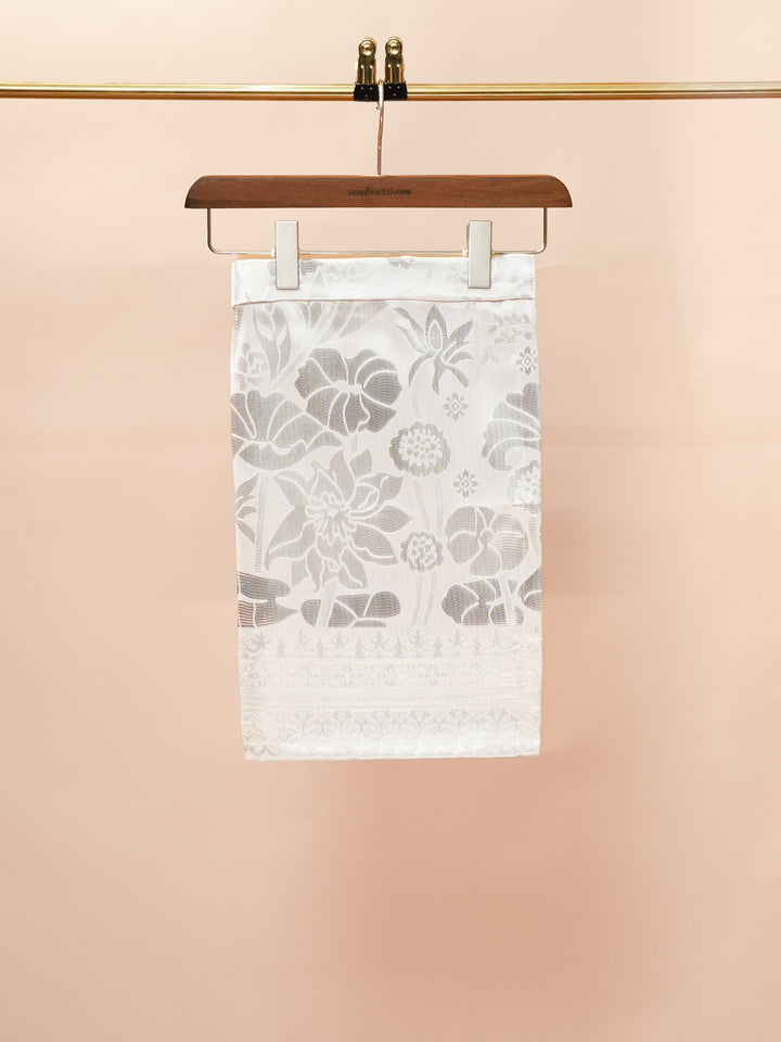 Rimba Hijau Instant Sampin Kid - Offwhite & Silver