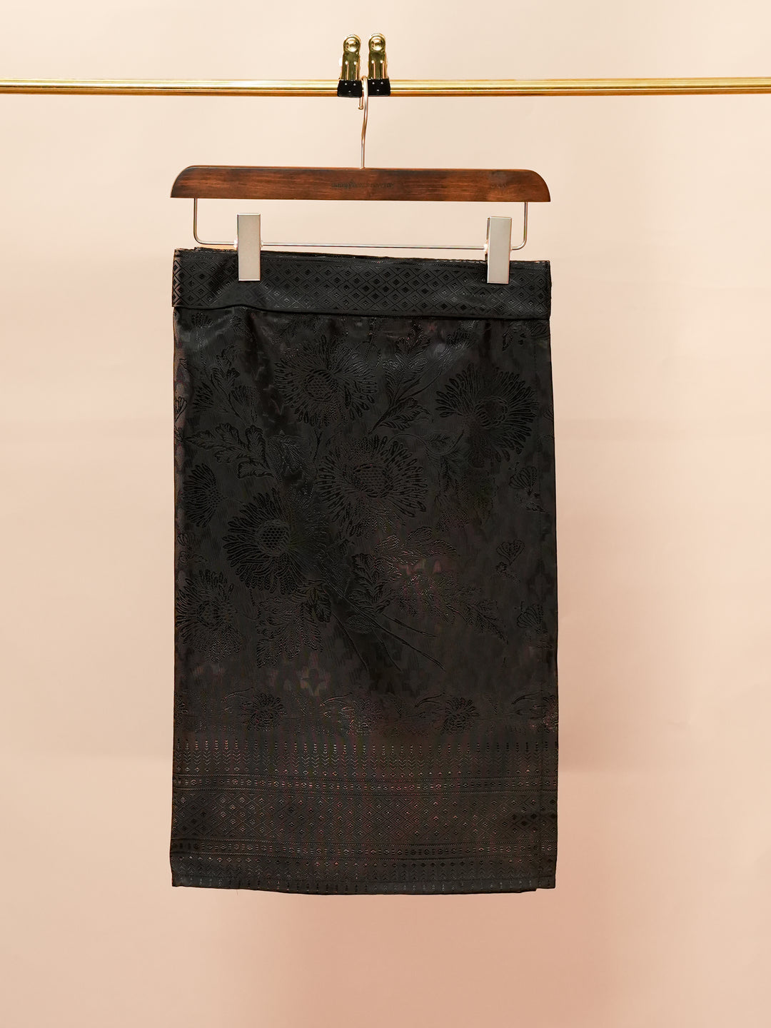 Kekwa Warisan Instant Sampin Adult - Black & Black