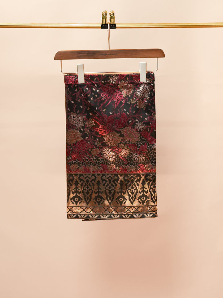 Seri Istana Instant Sampin Kid - Maroon & Gold