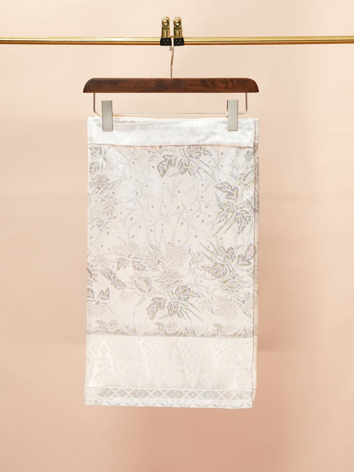 Seri Istana Instant Sampin Adult - Offwhite & Silver