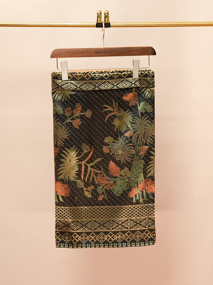 Purnama Instant Sampin Adult - Green & Gold