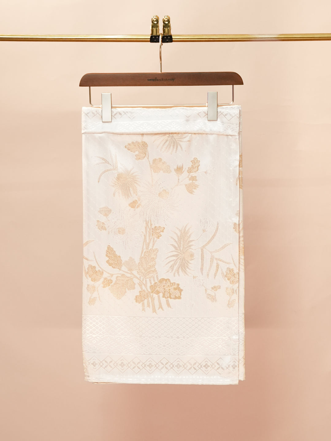 Purnama Instant Sampin Adult - Offwhite & Gold