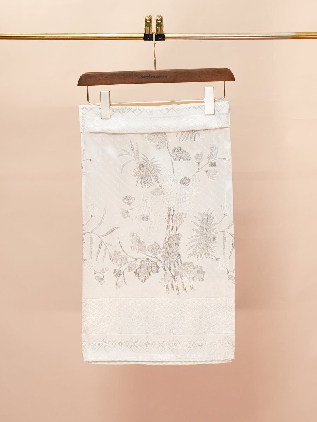 Purnama Instant Sampin Adult - Offwhite & Silver
