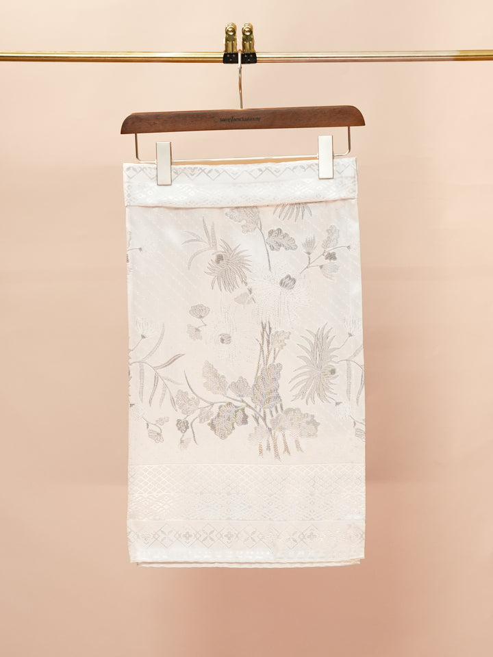 Purnama Instant Sampin Adult - Offwhite & Silver