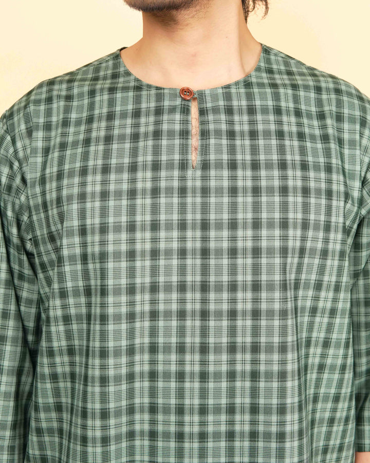 Kurta Patih Dam - Emerald Green