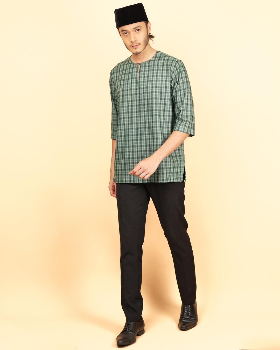 Kurta Patih Dam - Emerald Green