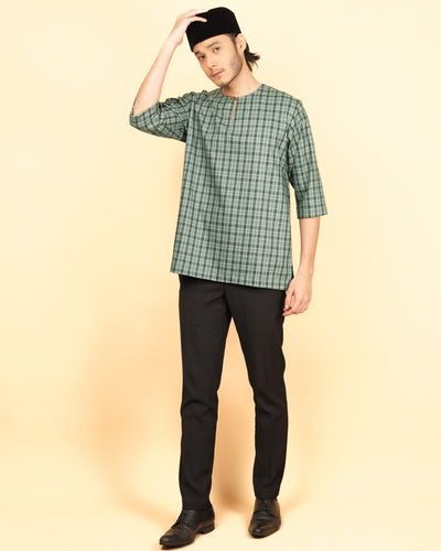 Kurta Patih Dam - Emerald Green