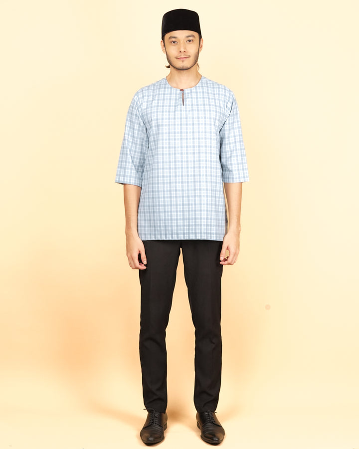 Kurta Patih Dam - Soft Blue