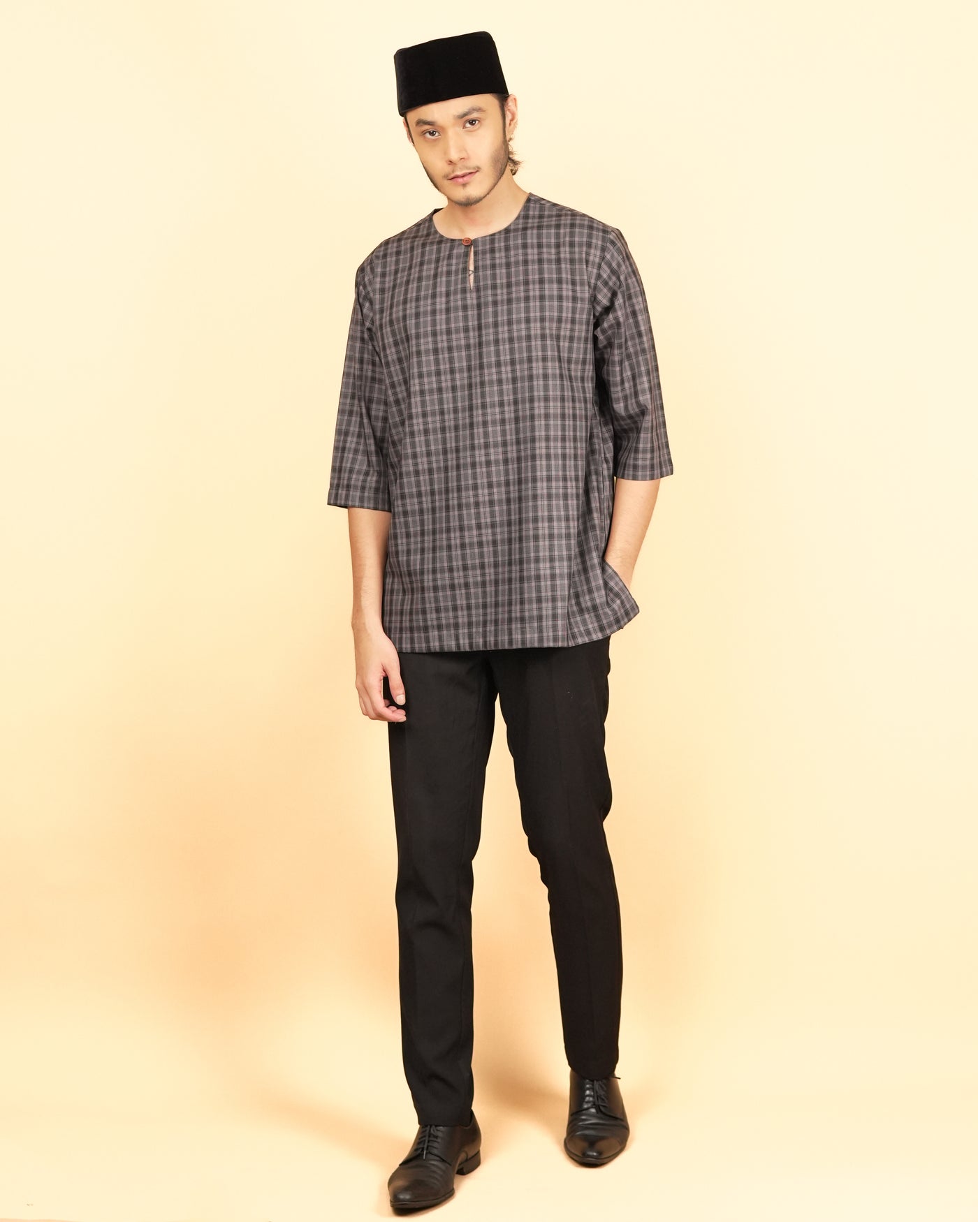 Kurta Patih Dam - Dark Grey