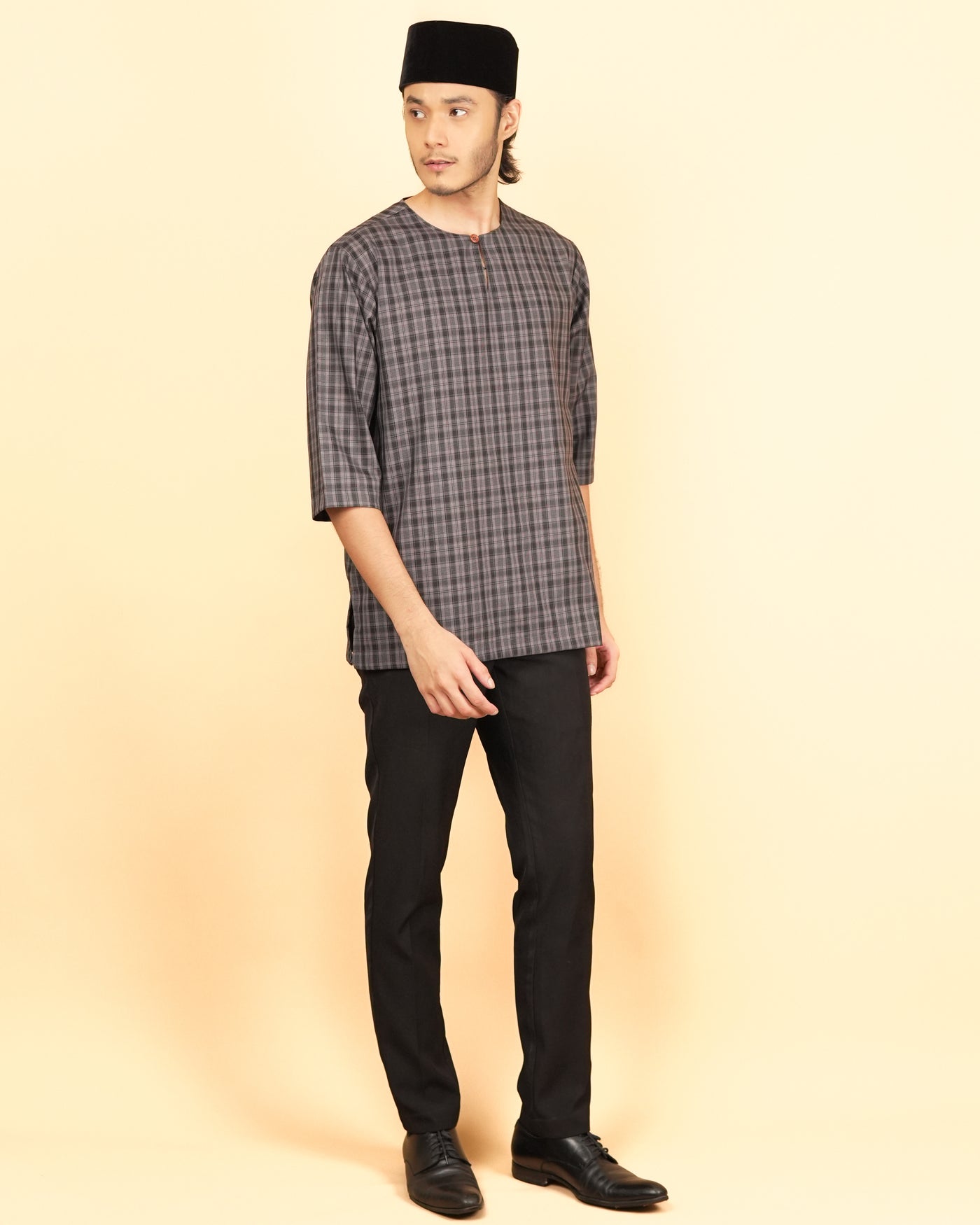 Kurta Patih Dam - Dark Grey