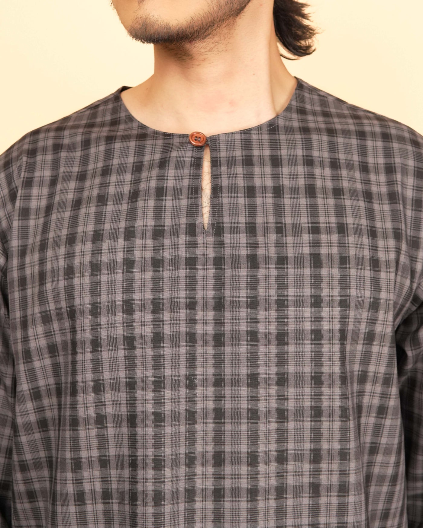 Kurta Patih Dam - Dark Grey