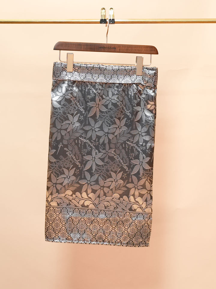 Rebung Instant Sampin Adult - Silver & Black