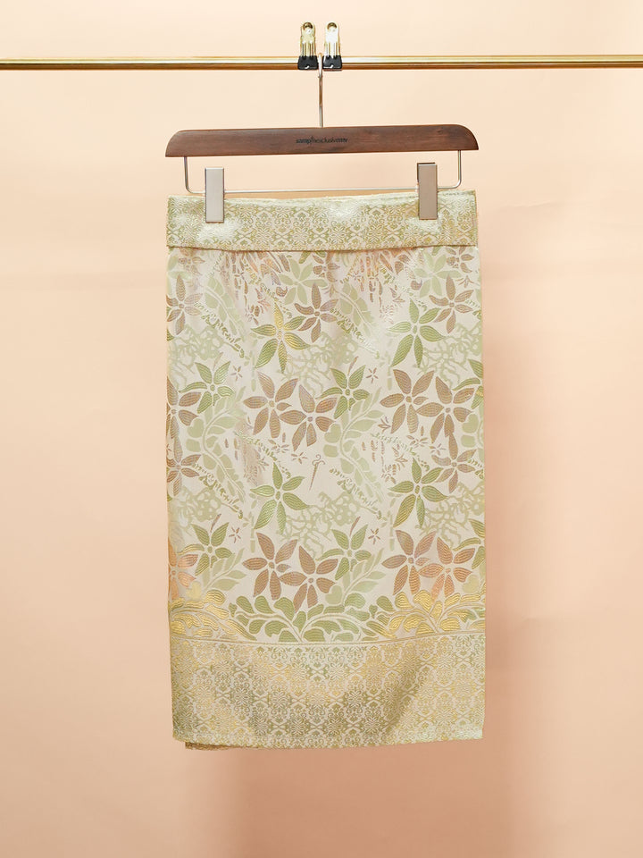 Rebung Instant Sampin Adult - Offwhite & Soft Green