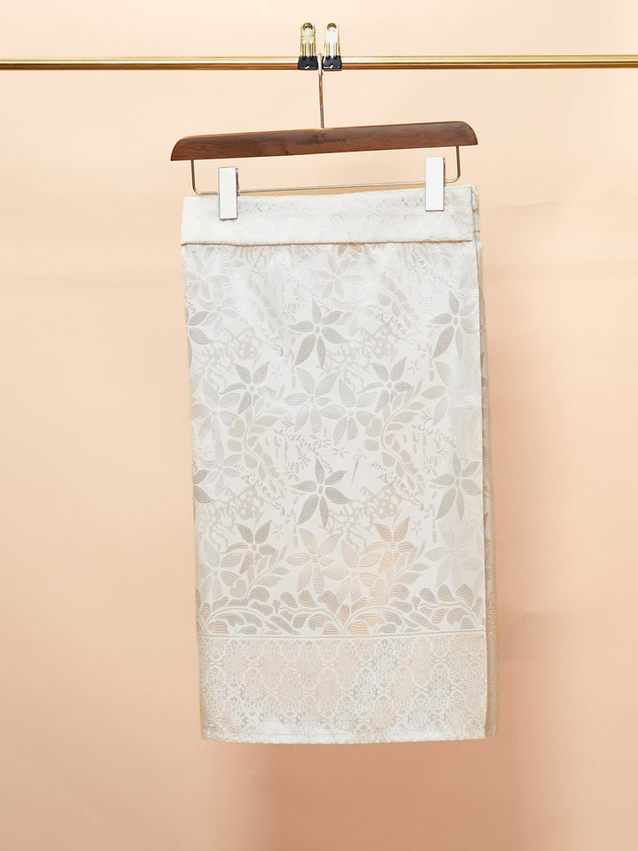 Rebung Instant Sampin Adult - Offwhite & Silver