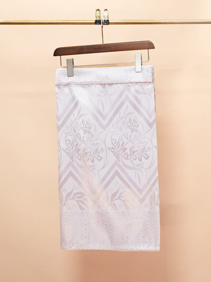 Kirana Instant Sampin Adult - Offwhite & Soft Purple