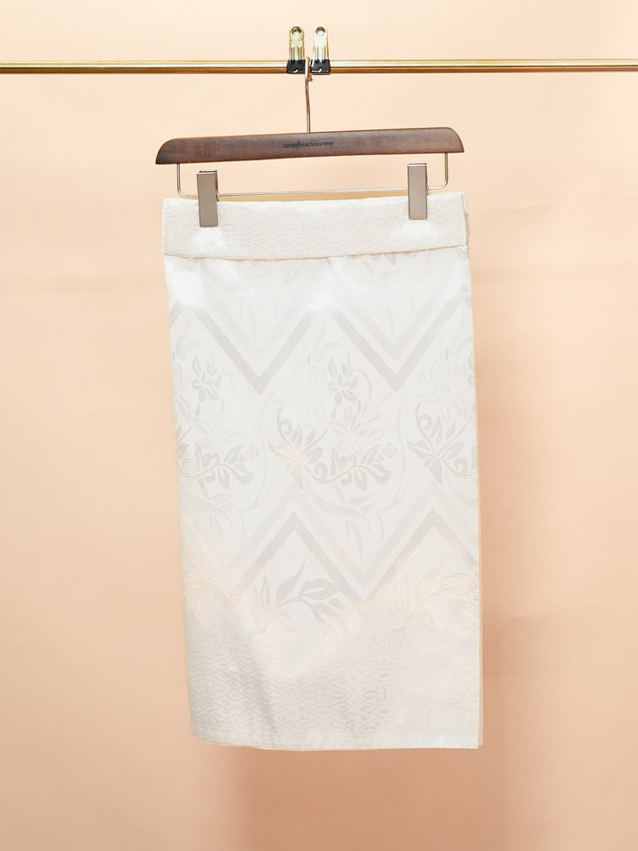 Kirana Instant Sampin Adult - Offwhite & Silver