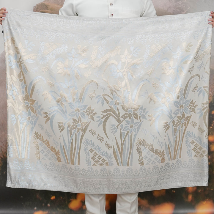 Nirmala Original Sampin Adult - Soft Gold & Blue