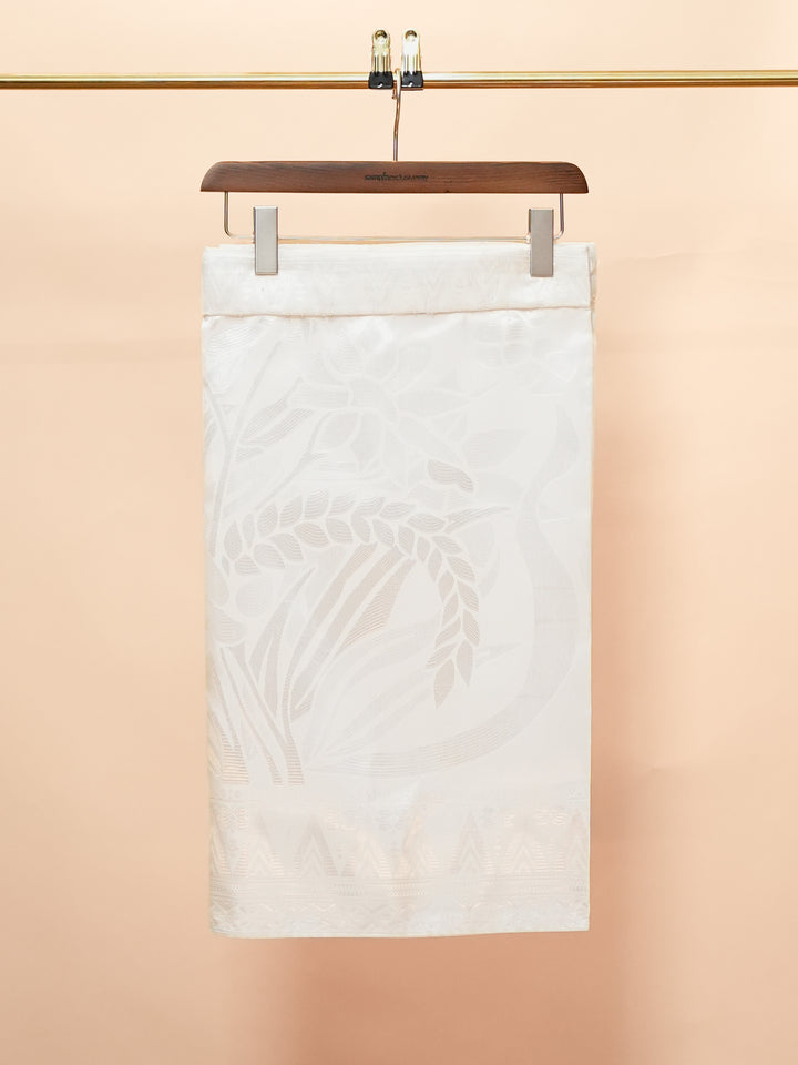 Tanjung Instant Sampin Adult - Offwhite & Silver
