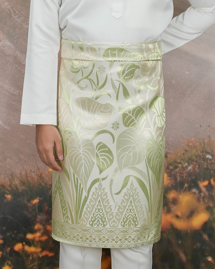Sireh Original Sampin Adult - Offwhite & Soft Green