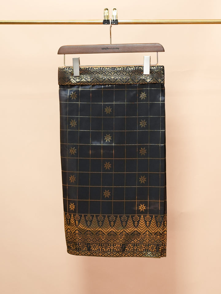 Tabur Instant Sampin Adult - Navy Blue & Gold