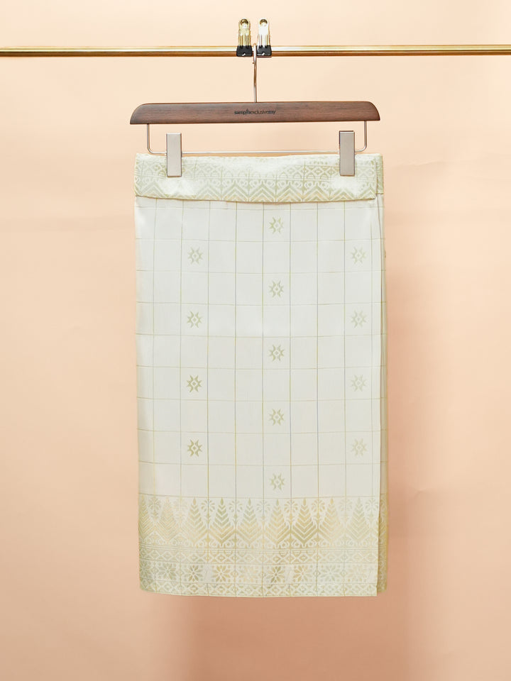 Tabur Instant Sampin Adult - Offwhite & Soft Green